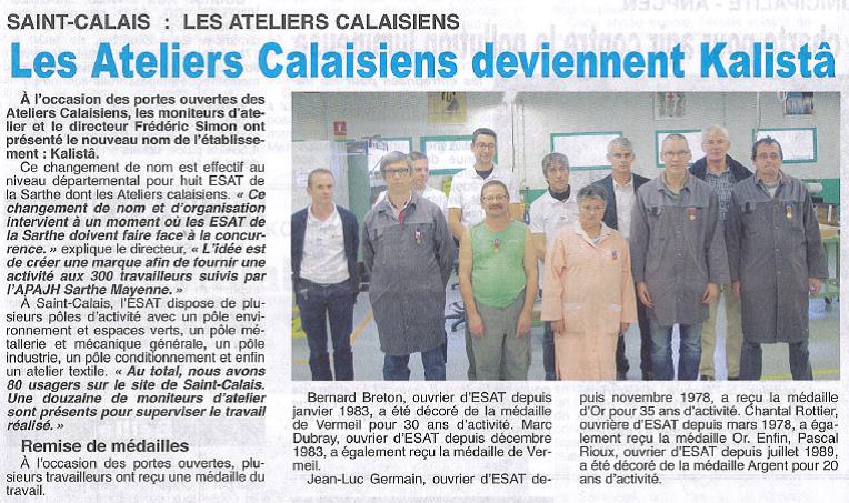 L'echo de Vibraye 21 septembre